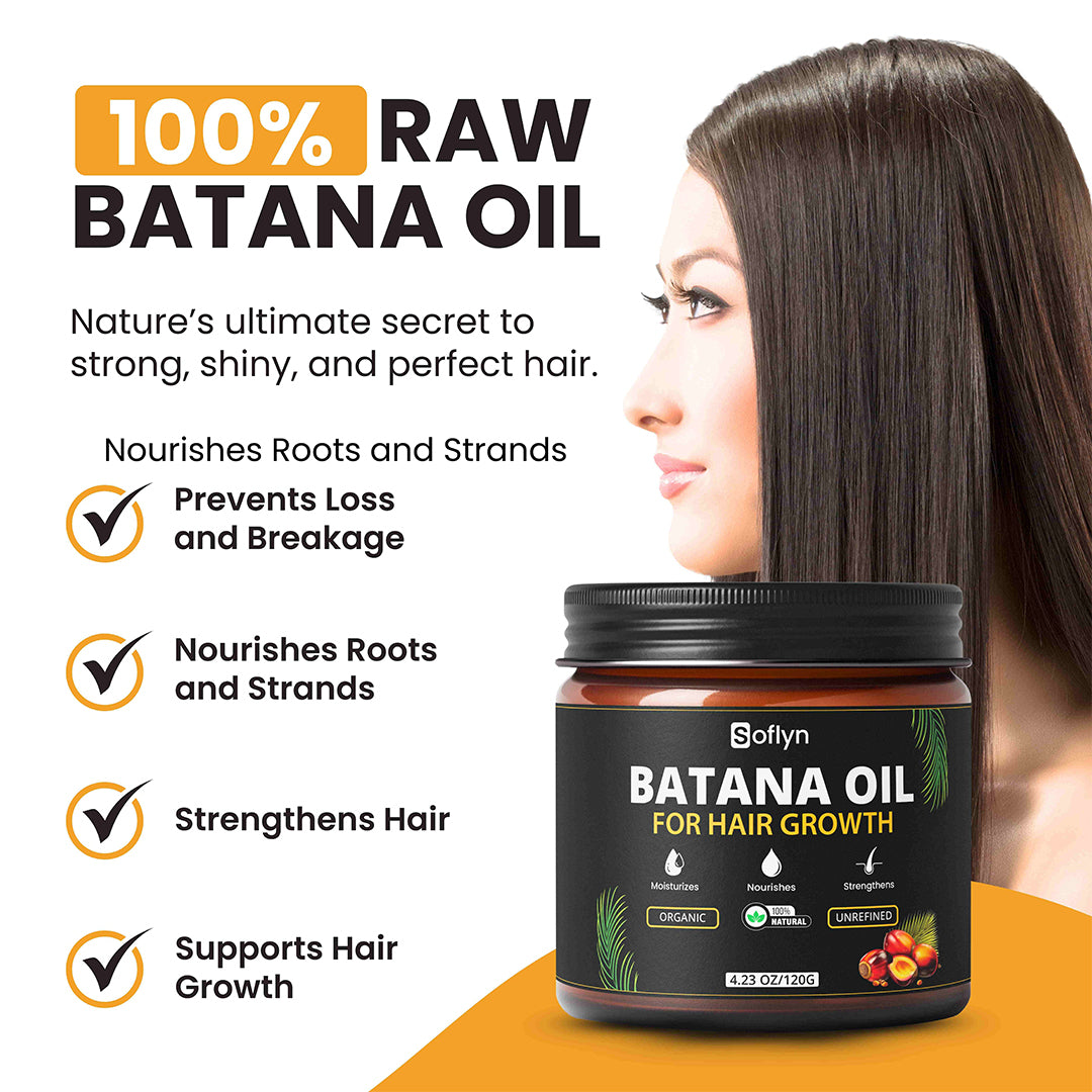 100% Raw Batana oil 