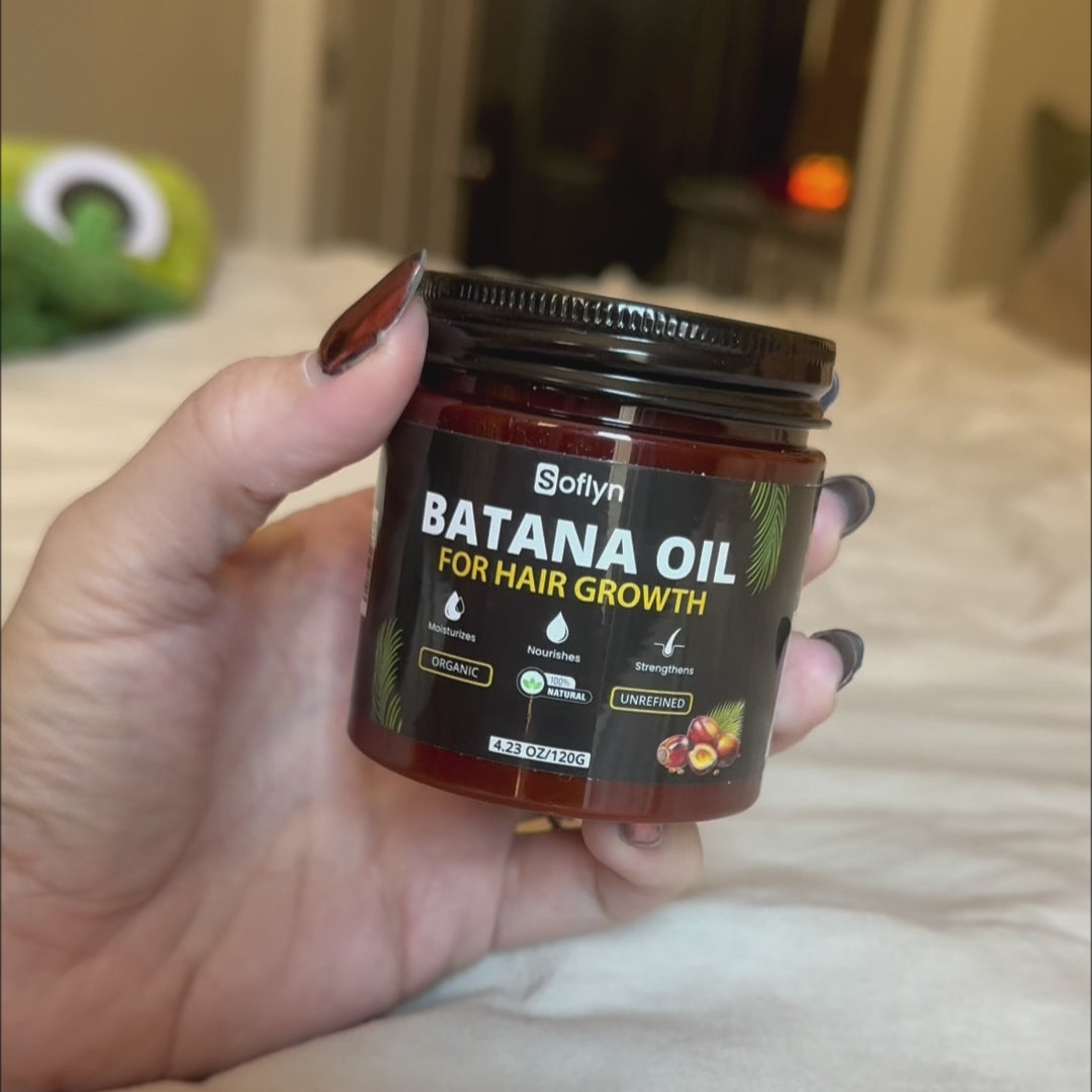 Batana Oil For Hair Growth – 100% Raw & Unrefined – Ideal for All Type of Hair